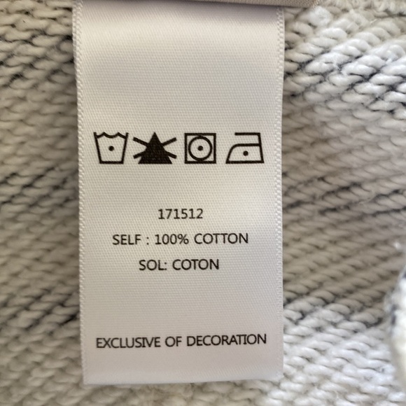 Anthropologie Dolan Left Coast Nautical Stripe Snap Button Knit Jacket, Size Med - Picture 11 of 15